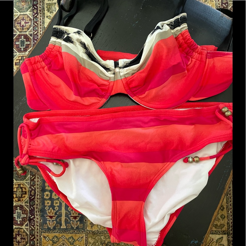 *SOLD* Coco Reef coral bikini